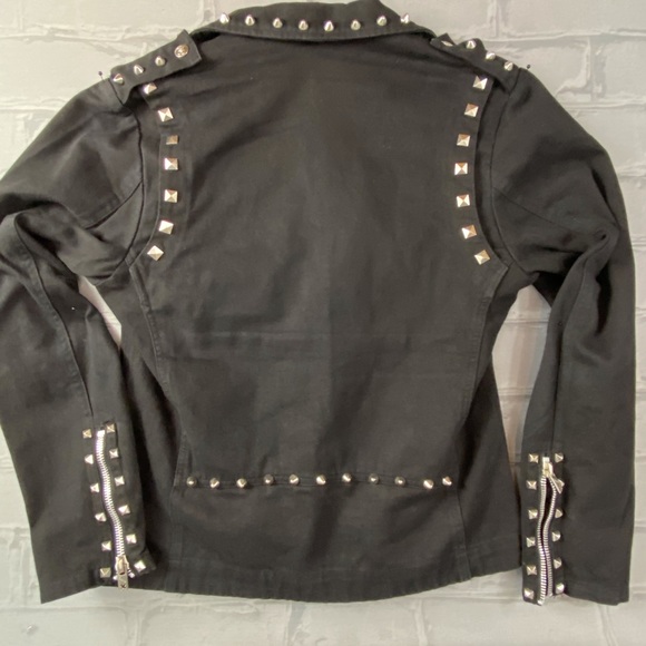 NWOT Tripp nyc Studded Moto Jacket - Picture 13 of 14